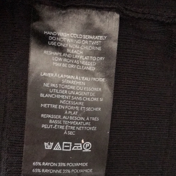 MAEVE By Anthropologie COLLARED KNIT CARDIGAN SWEATER JACKET GOLDBUTTON BLACK| M - Picture 12 of 14